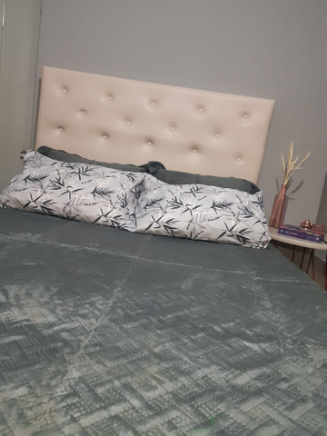 Cama box de casal e cabeceira - Foto 3