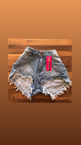 Shorts jeans cintura alta - Foto 2