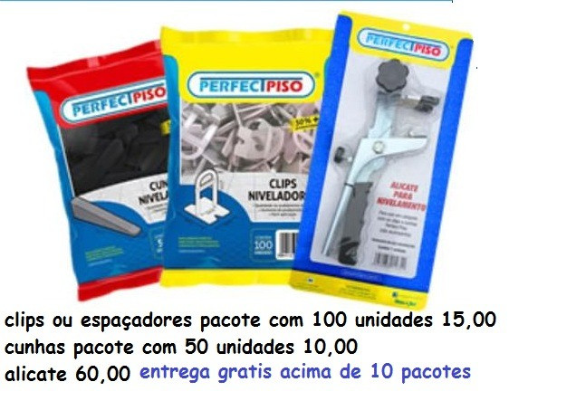 Niveladores de porcelanato ,perfeicao e economia na sua obra - Foto 3