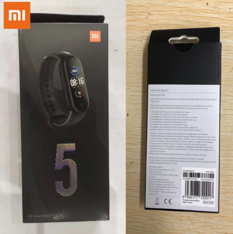 Pulseira Xiaomi Mi Band 5 + Película e Brinde