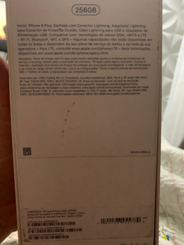 IPhone 8 Plus dourado 256gb com película e capinha - Foto 4