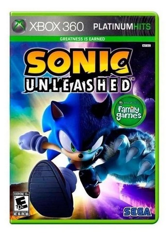 Jogo Sonic Unleashed Da Sega Lacrado Original Para Xbox 360