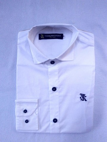 Camisa Masculina Zip Off, Slin 100% algodão com elastano, tamanho P.