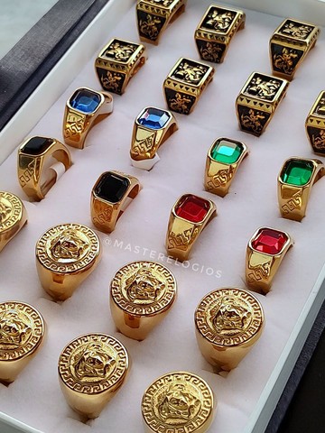 Anéis banhado a ouro 18k (1 ano de garantia)  - Foto 2