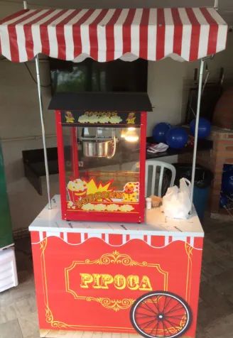 Barraca com Pipoqueira Elétrica 