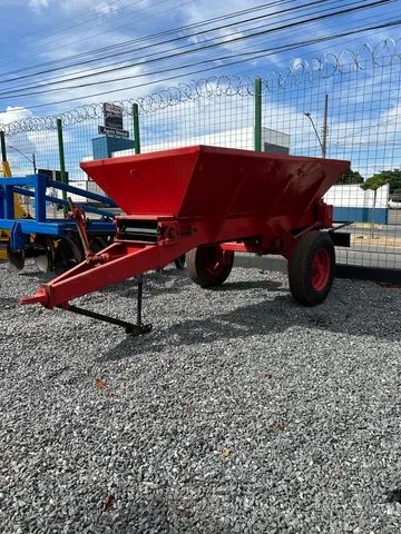 Distribuidor de calcário esparramadeira de calcário,