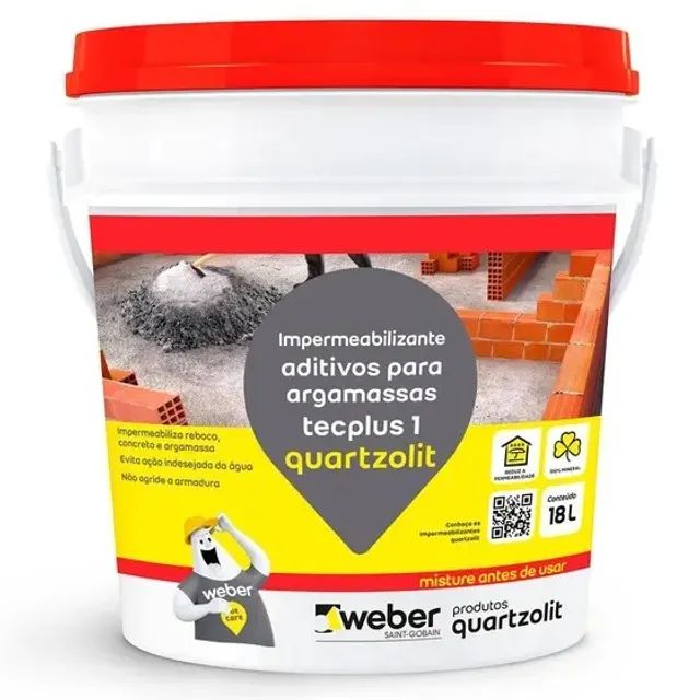 impermeabilizante Tecplus 1 da Quartzolit $79,90