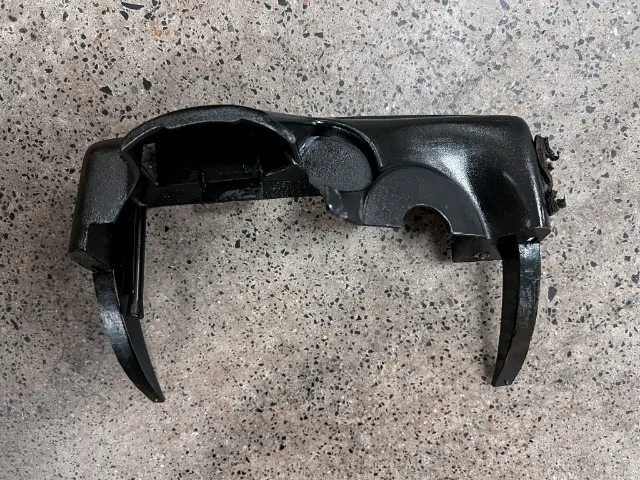 Moldura superior original volante chave seta do Volkswagen Santana 1991 a 1998