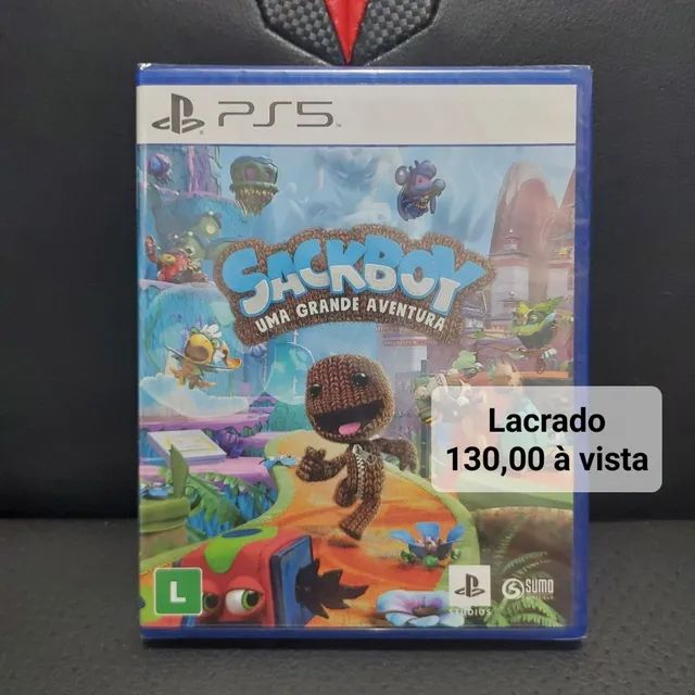 Jogo Sackboy Uma Grande Aventura Ps5 Br Midia Fisica