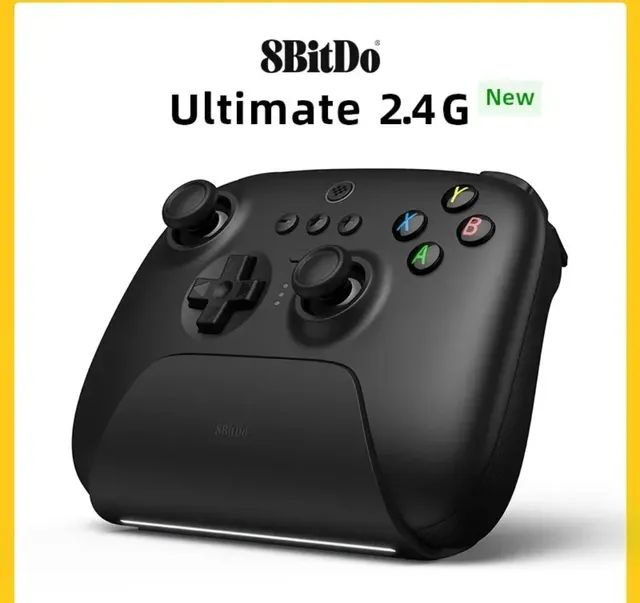 8BitDo-Controlador De Jogos Sem Fio Ultimate C 2.4G Para PC