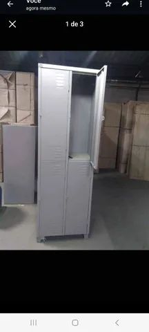 Roupeiro de aço com 4 portas grandes.( só novos  )Lê a descrição - Foto 6