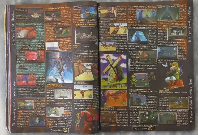 Livro Dos Segredos - The Legend of Zelda - Ocarina of Time (N64