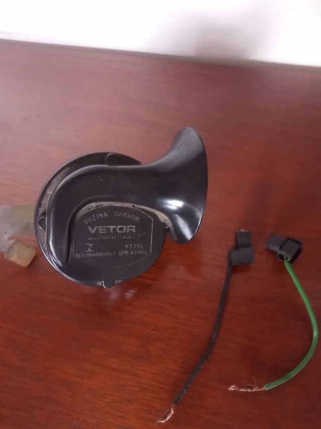 buzina para carro com conectores - Foto 3