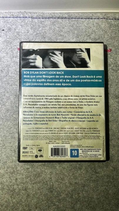 dvd bob dylan - dont look back - Foto 2