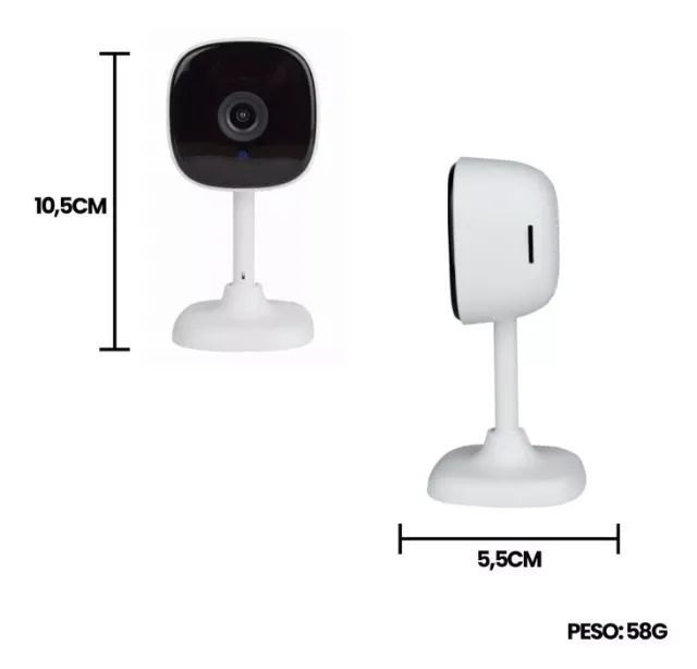 Câmera Segurança Wifi Haiz Pix-z 1080p Alexa Echo e Google - Foto 4