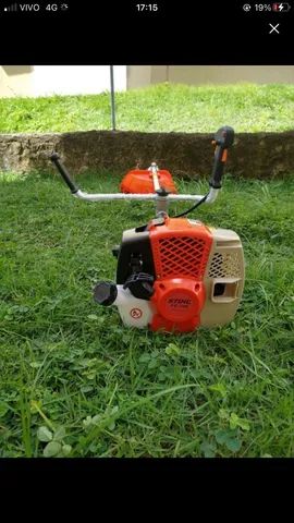 Vendo uma rocadeira gasolina nova barato nunca foi usada completa com todos os acessórios  - Foto 2