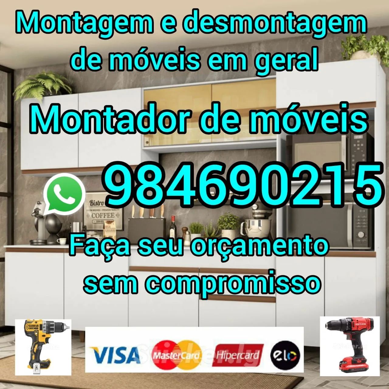 Montador de móveis profissional 