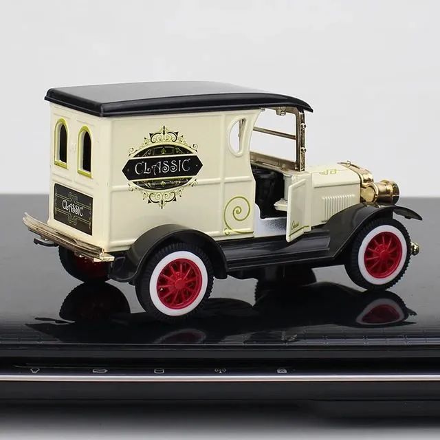 Carro miniatura Retro Ford Car Model de metal - Foto 2