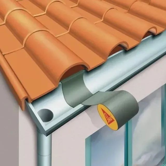 Fita Multiuso Adesiva B 10cm x 10Mt Sika - Foto 3