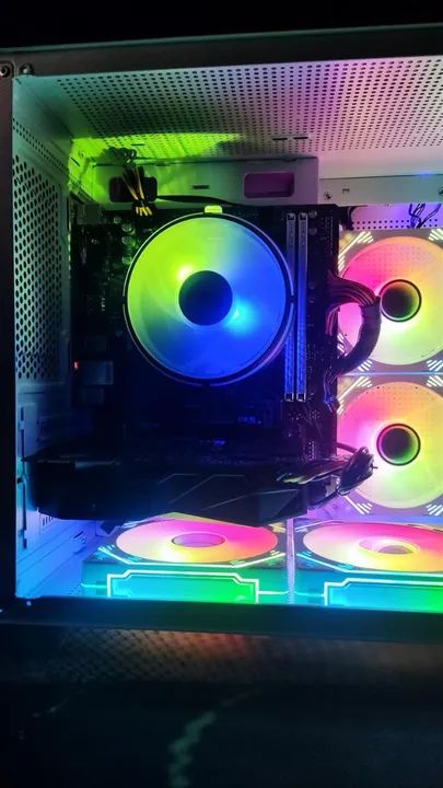 Pc Gamer Ryzen 7 3700X GTX 1070 8GB - Completo - Até 12 X 328,00 - Foto 6