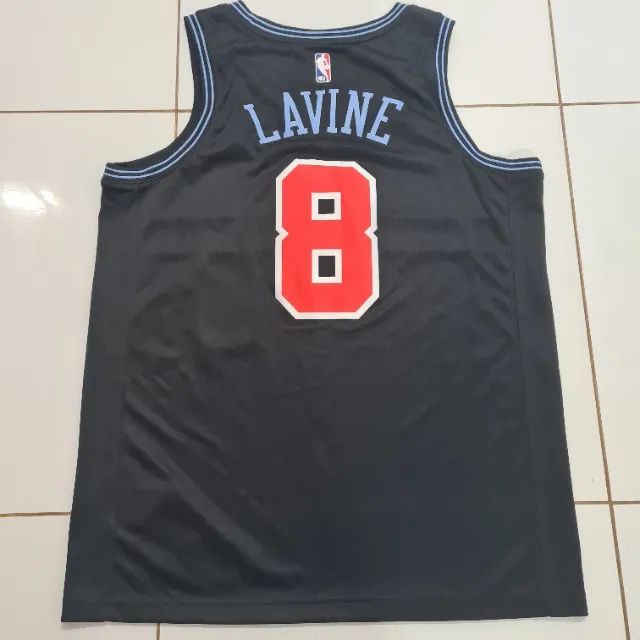 Camisa Basquete NBA Nike Jordan Chicago Bulls 8 Lavine - Foto 2