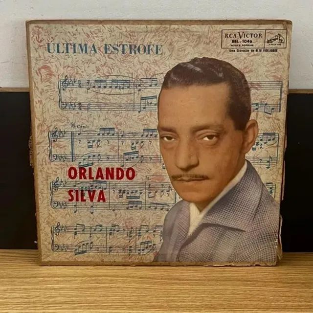 Lp Vinil: Lp Vinil Orlando Silva Ultima Estrofe - Bom Estado