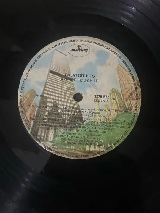 Disco de Vinil - Aphrodite?s Child Greatest Hits  - Foto 3