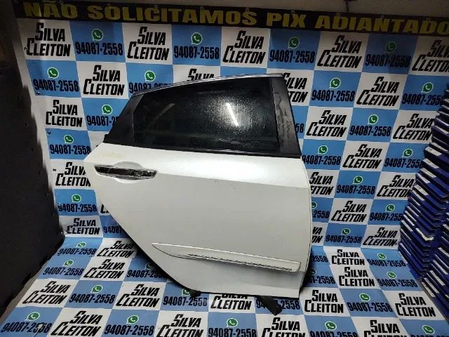 porta traseira direit honda civic 2017  2018 2019 2020 2021 completa cor branca - Foto 4