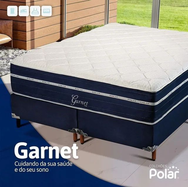 Colchão mola ensacada Garnet polar 