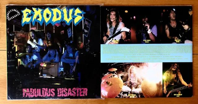 LP Vinil Com encarte - Exodus - Fabulous Disaster -  - Foto 2