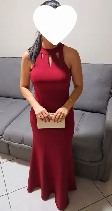 Vestido de festa longo