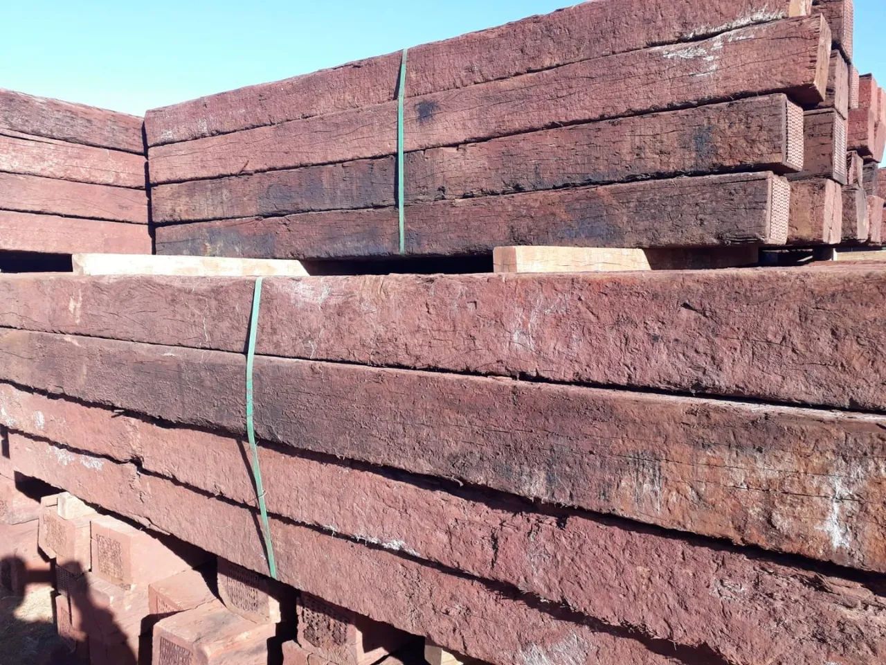 Madeira de Linha de Trem - Madeira Nobre