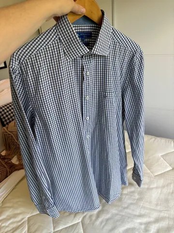 Camisa Xadrez Social Dudalina G original