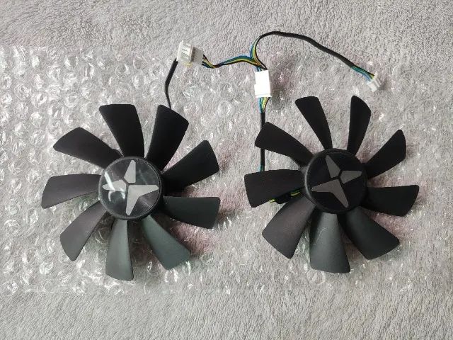 Fan cooler Placa de vídeo GPU Rx 5500xt Rx 5600xt Rx 5700 Rx 5700xt - Foto 3