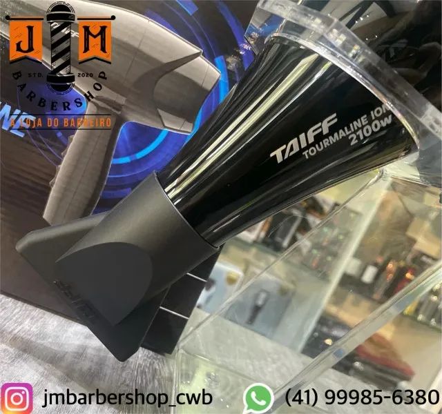 Secador de Cabelo Taiff Tourmaline Íon 2100w 127v - Foto 6