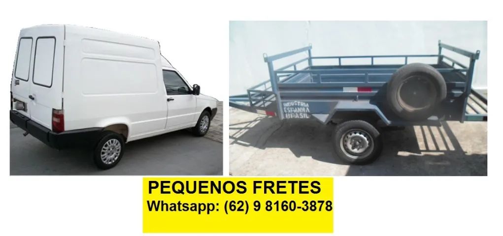 Frete - Pequenos fretes, Carretos e Encomendas urgentes - Goiânia e cidades vizinhas.
