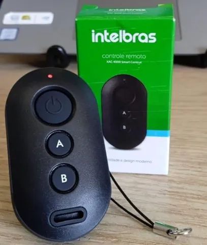 Controle Remoto Intelbras XAC4000 Smart Preto para Alarme & Portão.