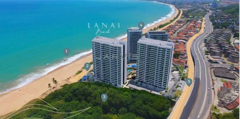 Apartamento 3/4 à venda, Edf. Lanai Beach em Jacarecica