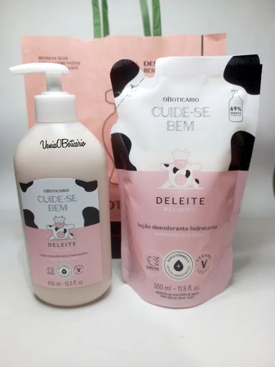 DELEITE HIDRATANTE + REFIL 