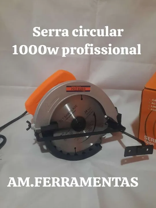Serra circular 1000w profissional