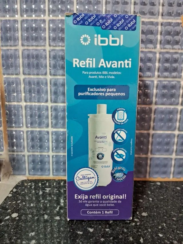 Refil Filtro IBBL exclusivo para purificadores pequenos do tipo Avanti, Mio e Viváx.