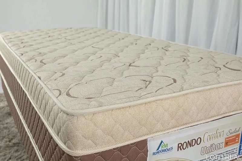 Cama Box Solteiro Ortopédico com Espuma D33 rf64 - Foto 2