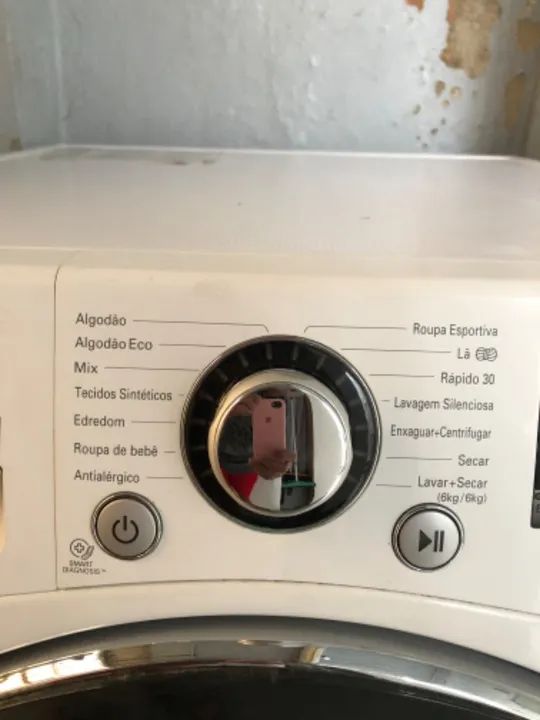 Lava e seca LGem muito bom estado funcionando perfeitamente  - Foto 6