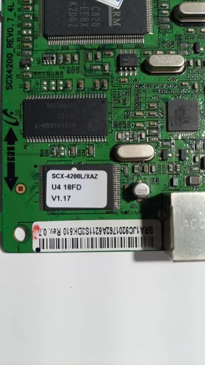 Placa Lógica Multifuncional Samsung Scx-4200 - Foto 2