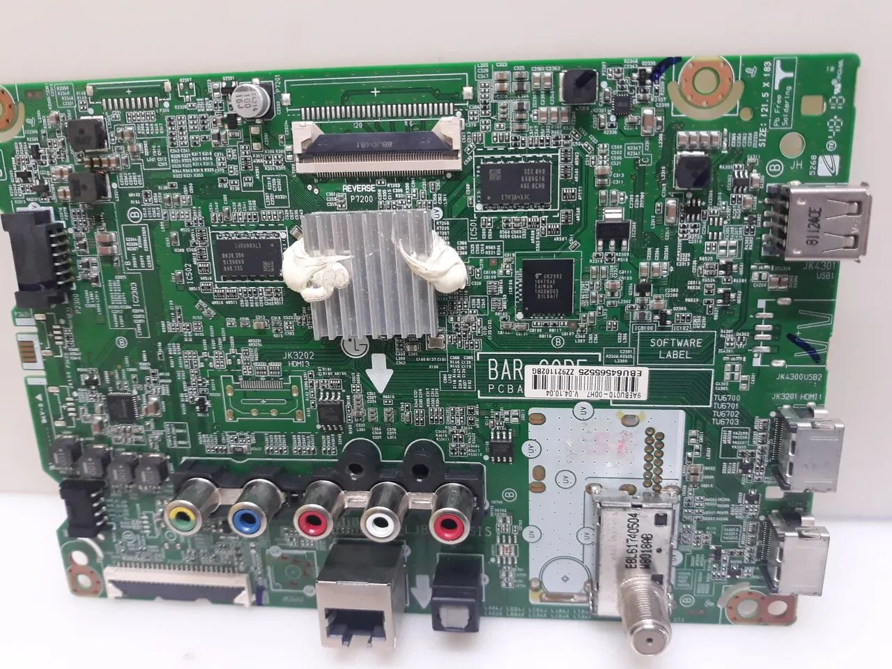 Placa de vídeo TV LG. 43LK5700