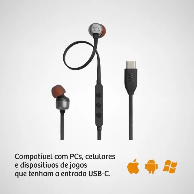 Fone De Ouvido JBL Usb-c S23 S24 iPhone 15 Xiaomi | ORIGINAL e LACRADO - Foto 4