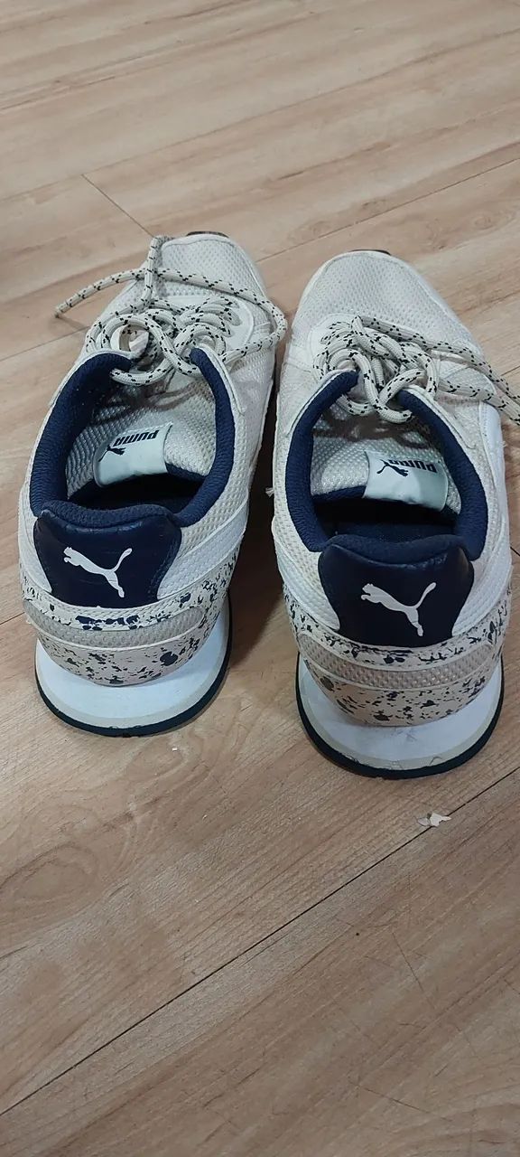 Tênis Puma Runner Speckles Bege 41 - Foto 3