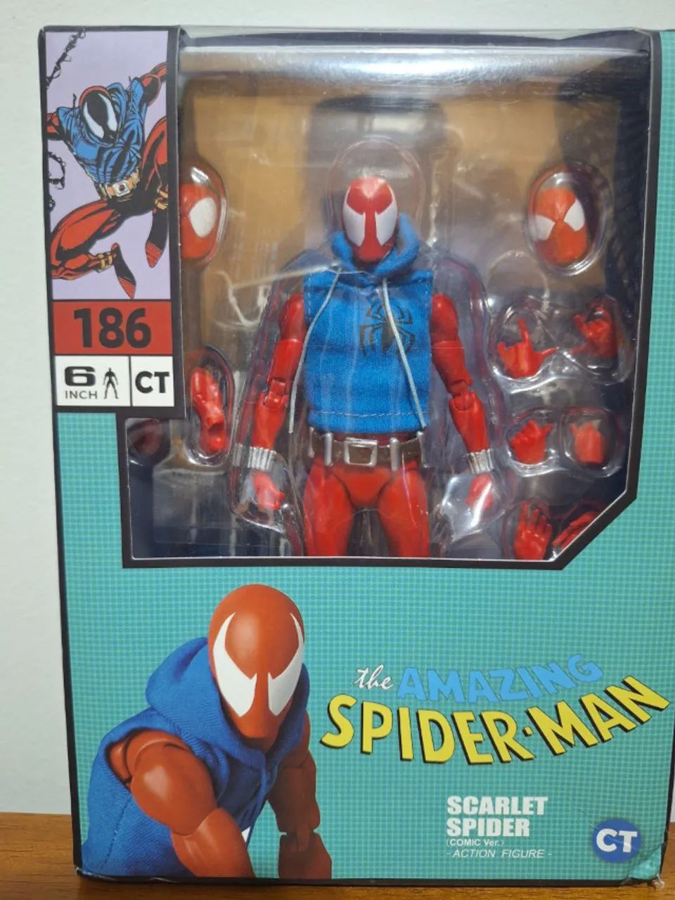 Spider-Man Scarlet Spider / Homem-Aranha Aranha Escarlate CT Toys 186