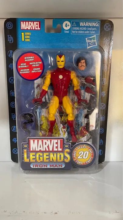 Iron Man Marvel Legends 20 Anos