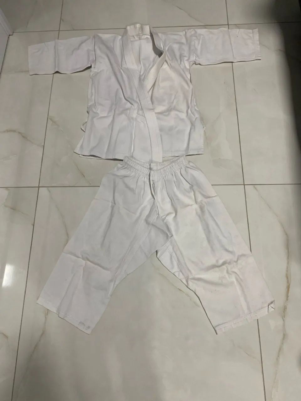 Kimono de Judô Branco - Tamanho infantil 